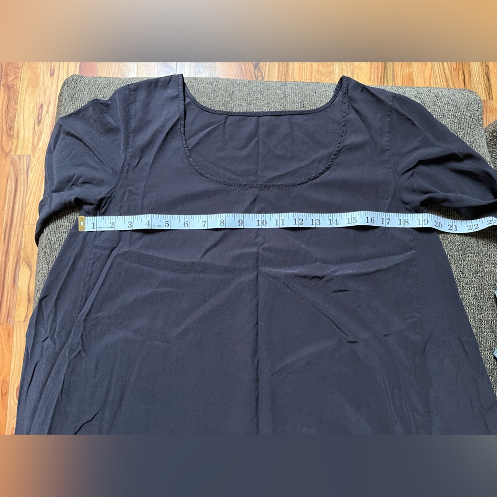 Gaia Conceptions Everyday Wanderer Silk Crepe long flowy maxi dress brand new - Picture 5 of 16